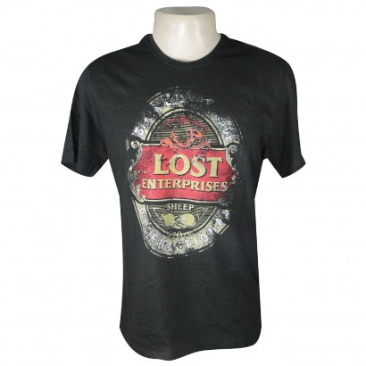 Camiseta Lost 202012034 202012034 TO - Preto/Vintage - Chuteira