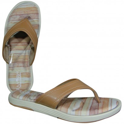 Chinelo Ramarim 1619201 1619201 Bege/Caramelo Chuteira Nike
