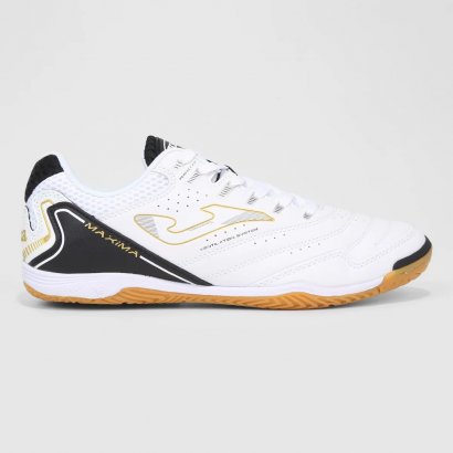 Chaussures De Sport Joma Maxima 2502 TF Pour Homme - Blanc, Cuir Synthétique, Pour Le Fitness Et Le Quotidien