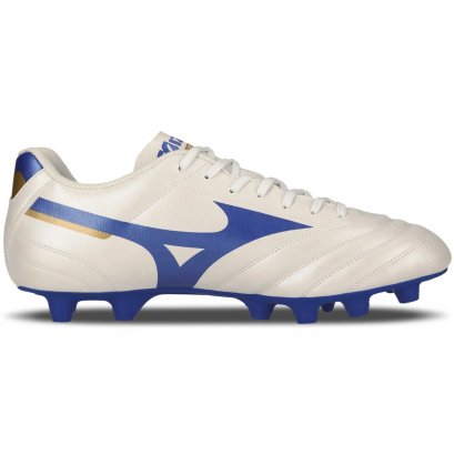 Chuteiras Mizuno Morelia Club Md 107680680-BCAZDO-39 - Branco/Azul