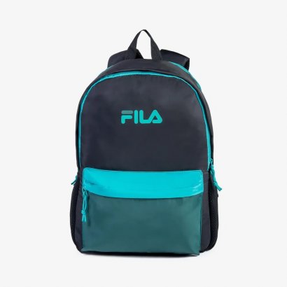 Mochilas Fila Letter Dna 1115145 Preto/Verde Chuteira Nike