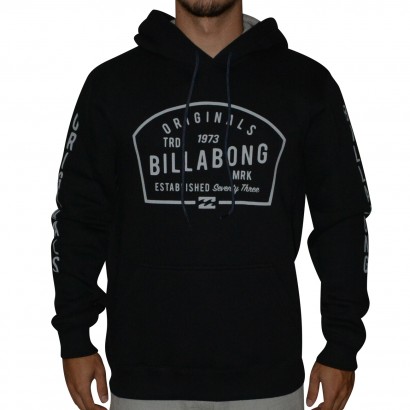 Moletom BillaBong Originals BB38A0039 Preto Chuteira Nike