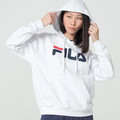 Moletom Fila Confort Letter Ii 1139014 Branco Chuteira Nike