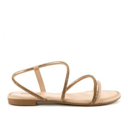 Sandalia Mississipi Mi441 MI441 0003 - Aveia/Bronze - Chuteira