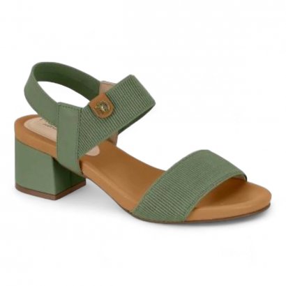 Sandalia Modare 7187.100.98030 7187.100.98030 - Verde/Camel