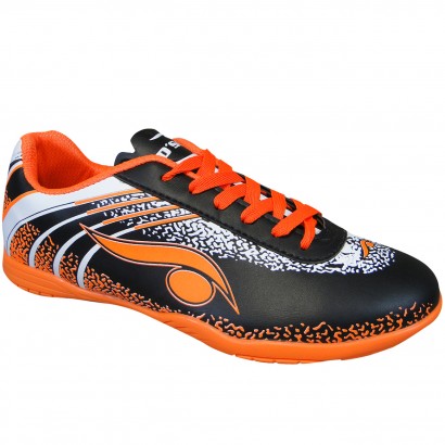 Tenis DSix 6201 6201 10.22 - Preto/Laranja - Chuteira Nike, Adidas