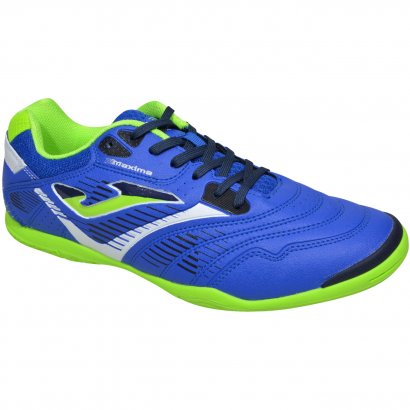 Chuteira Futsal Joma Maxima 904 MAXW.904.IN - Royal/limão