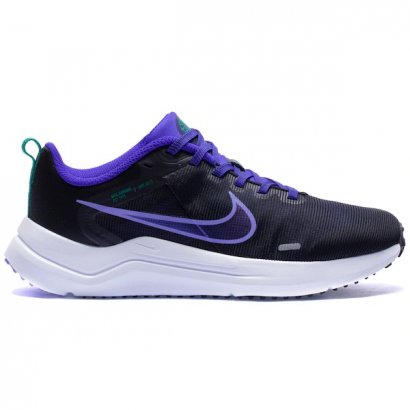 Tenis Nike Downshifter 12 DD9294003 Preto/roxo Chuteira Nike