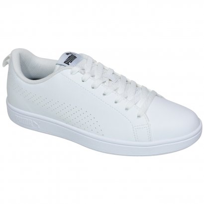 Tenis Puma Smash Ace BDP 370681 01 Branco/branco Chuteira Nike