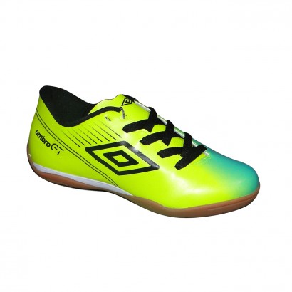 Tenis Umbro Gt II Infantil 484443 Amarelo/Verde/Neon Chuteira