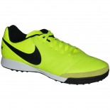 Chuteira Society Nike Tiempox Genio II Leather 819216 707 - Limão