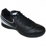 Chuteira Society Nike Tiempox Genio II Leather 819216 707 - Limão