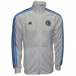 Jaqueta Adidas Chelsea 2013 Z21013 - Branco/Azul - Chuteira Nike