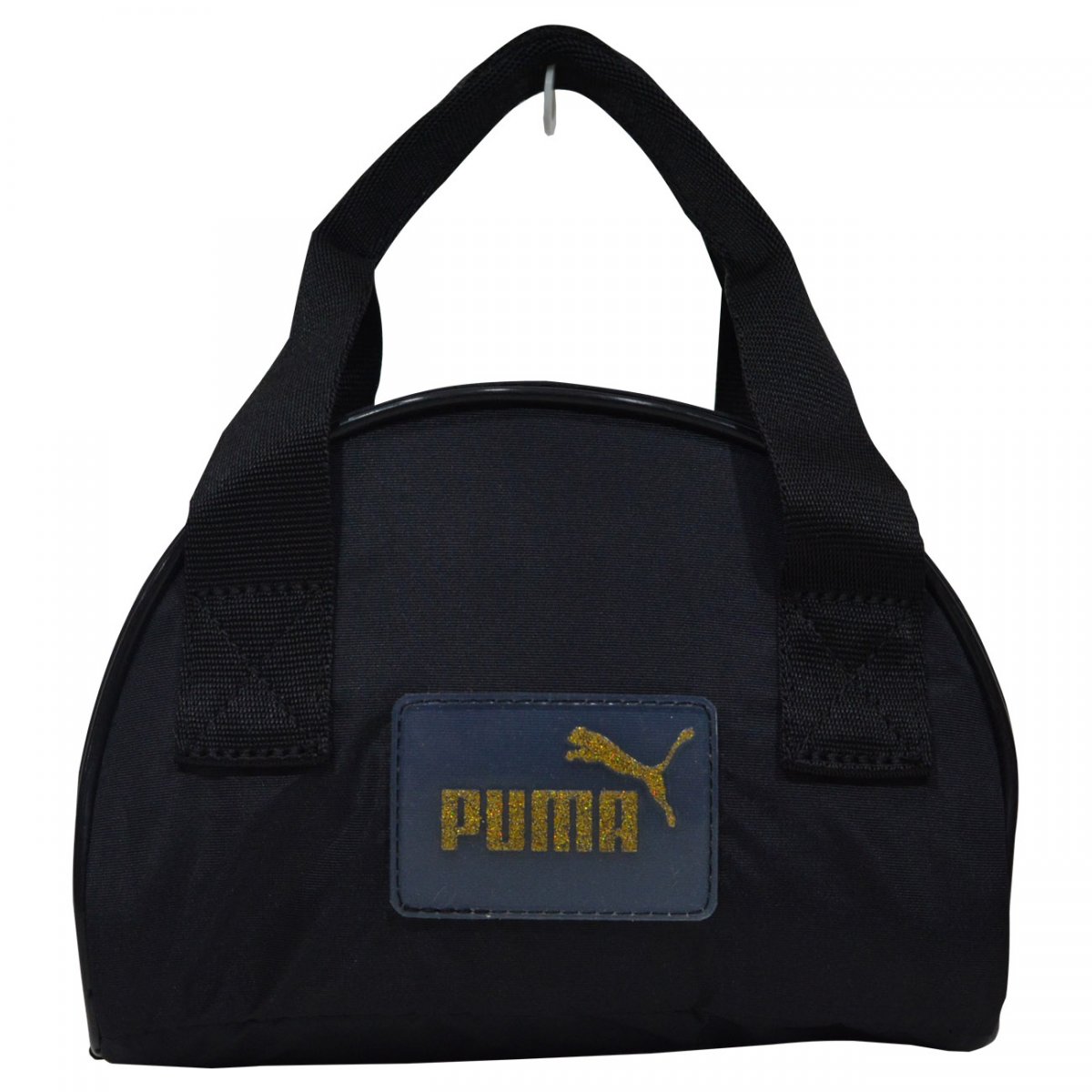 Bolsa Puma Bag Core Pop Mini 077929 01 Preto/dourado Chuteira Nike
