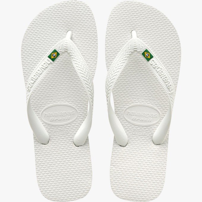 Chinelo Havaianas Hav. Brasil Fc 4.000.032 - Branco - Chuteira Nike ...
