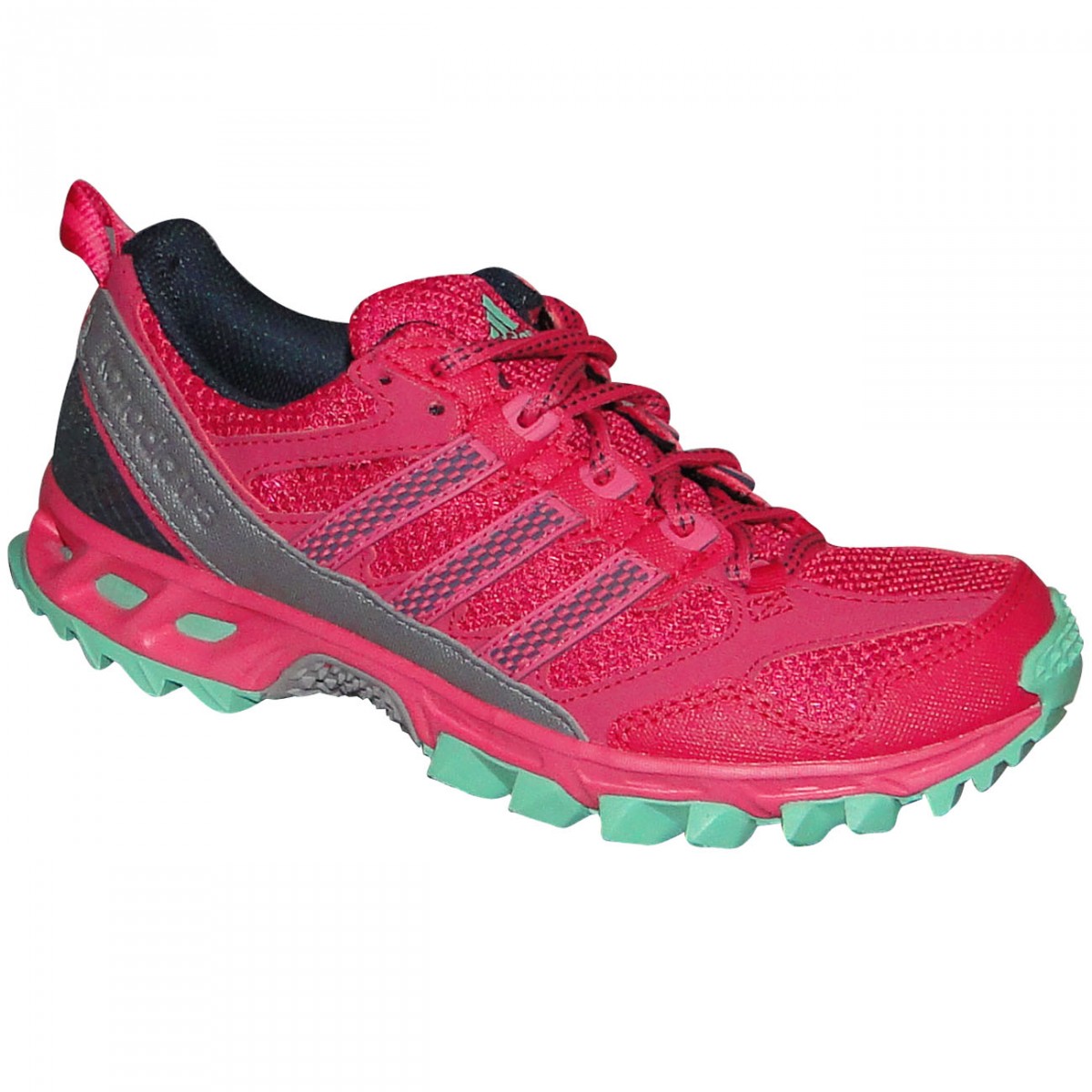Tenis Adidas Kanadia 5 Tr G97046 Pink/Verde Chuteira Nike, Adidas