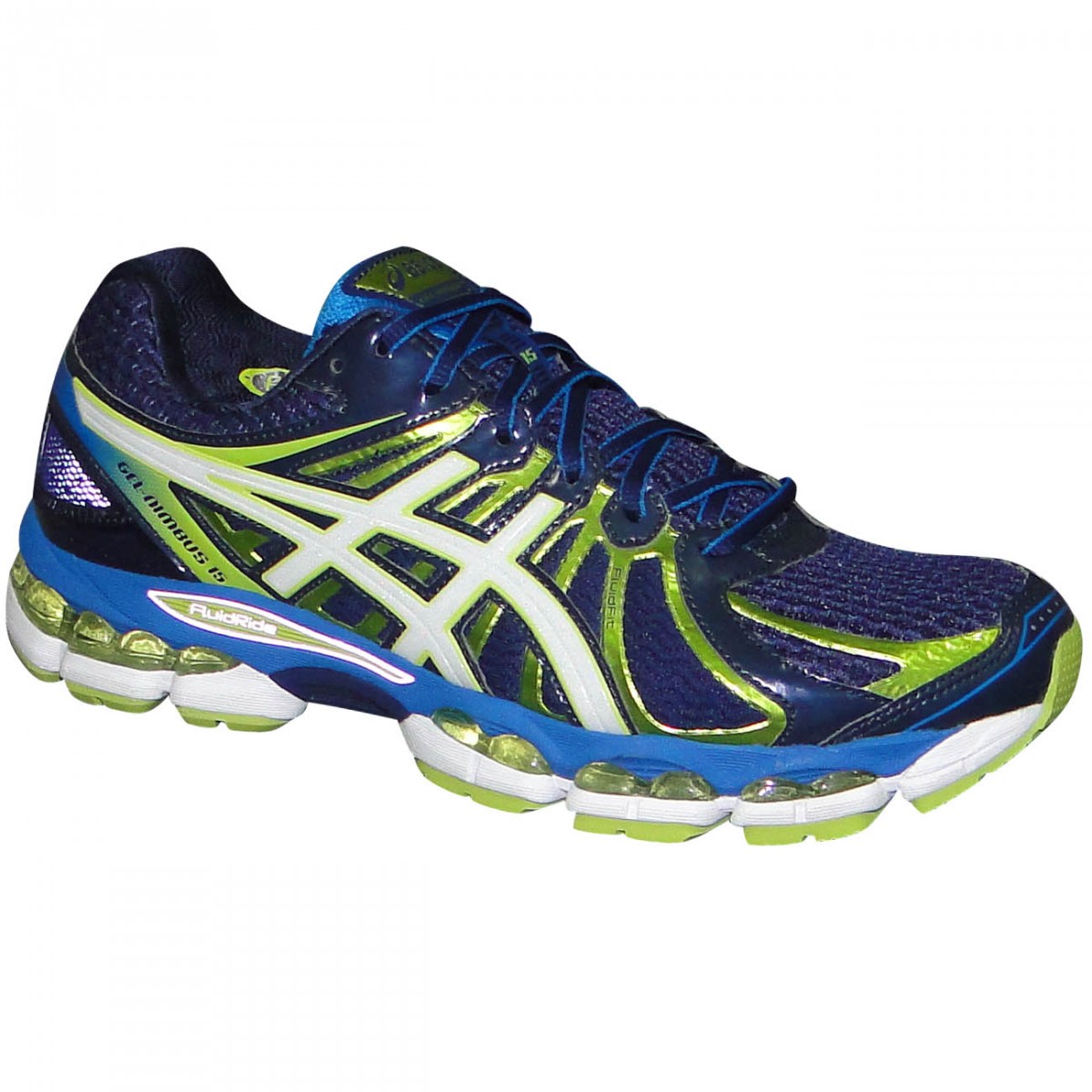 asics gel nimbus  15 kids Silver