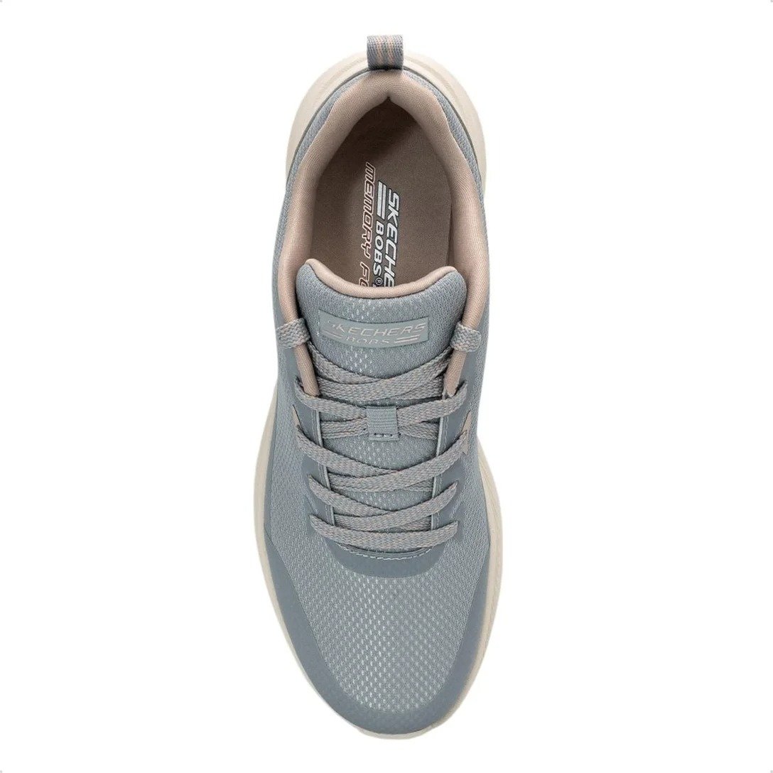 Tenis Skechers Bobs Moda Flex 117730/SLT - Cinza - Chuteira Nike ...