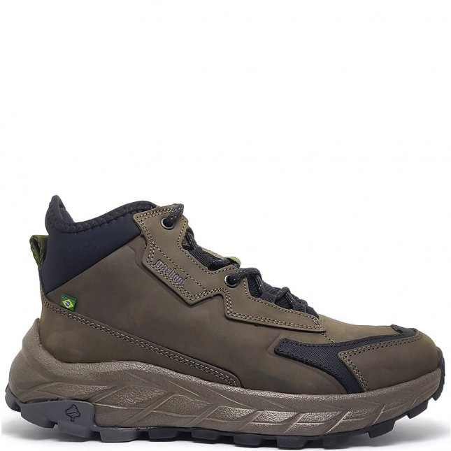 ②オットマン　 macomoco Bota de Couro Mac Boot Monjolo 02 - Masculino em Promoção | Centauro