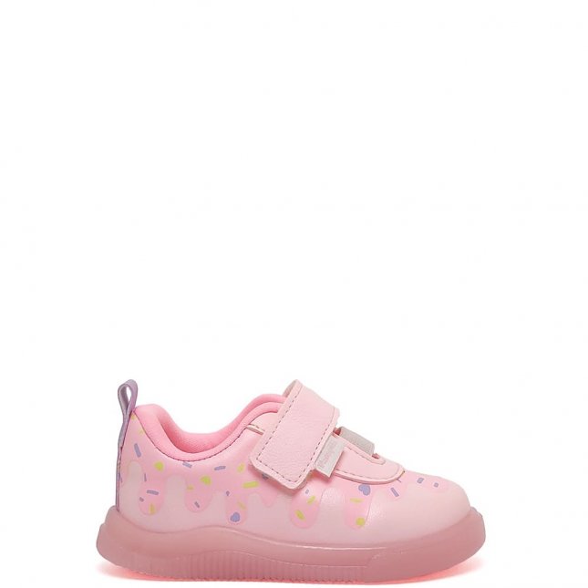 Pampili Tenis Rosa Menina Tênis Infantil Menina Pampili Yuyu Rosa