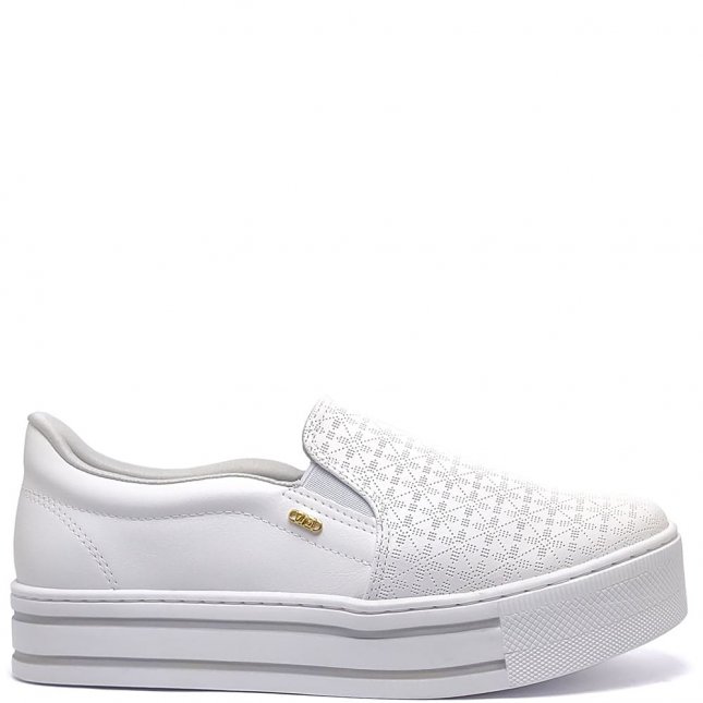 Tênis Slip On Tenis Branco Via Marte Tênis Slip-On Via Marte