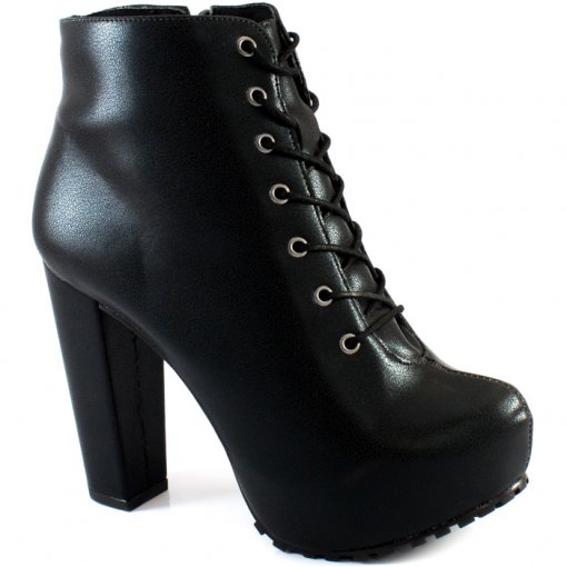 Ankle Boot Lita Tratorada Sapato Show 1120056