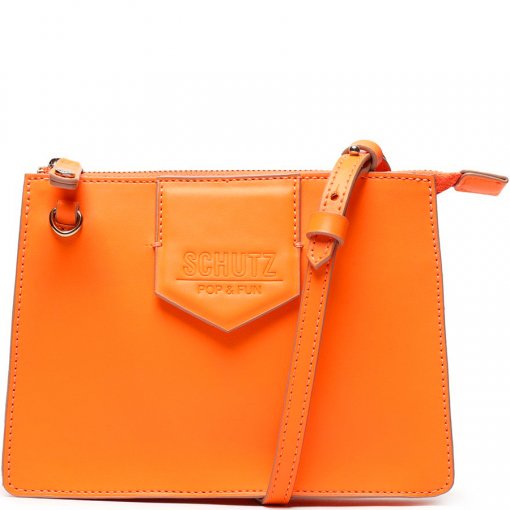 Bolsa Clutch Vivi Crossbody Verão 2021 Schutz S500150588 - Laranja