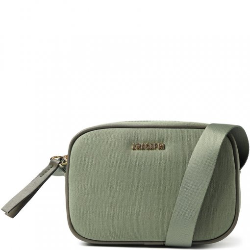 sage green cross body bolsa