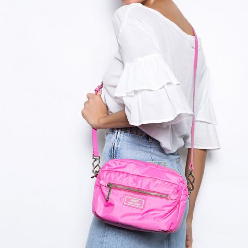 river island pink cross body bolsa