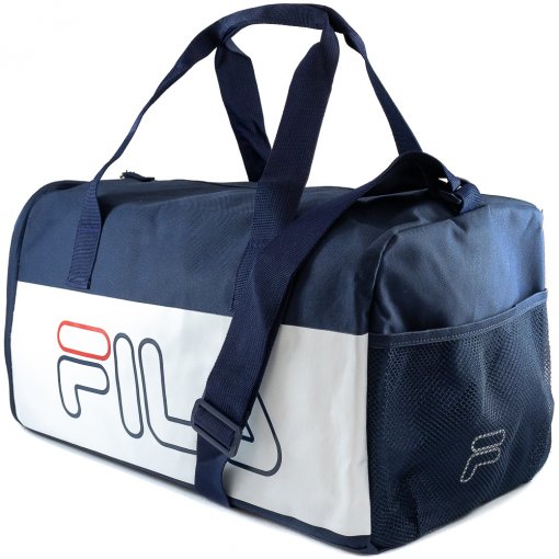 Bolsa De Academia Grande Essence Fila F23AT010 - Marinho/Branco ...