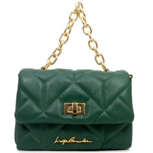 Bolsa Média Alça Corrente Luiza Barcelos 77770654 - Verde | Sapato