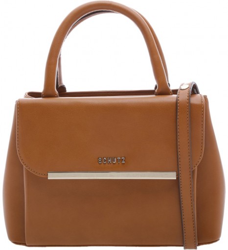 Bolsa Mini Tote Sharon Wood Schutz S500150143 - Amendoa | Sapato Show