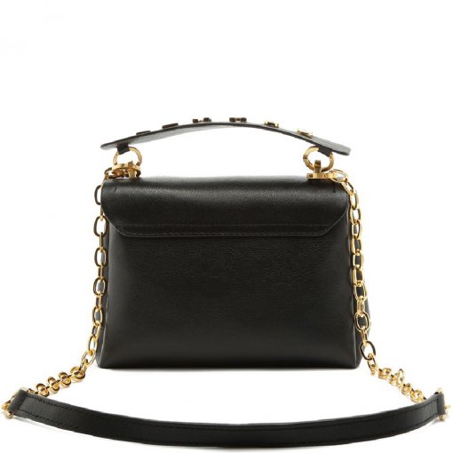 Bolsa Tiracolo Luara Schutz S500181176 - Couro Preto | Sapato Show