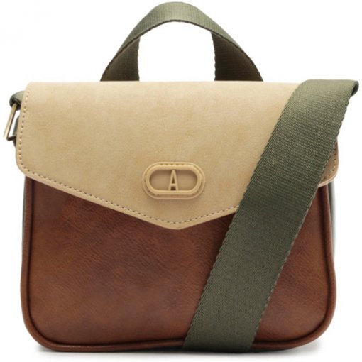 Bolsa Tiracolo Pequena Envelope Urban Anacapri C5001218 - Camel