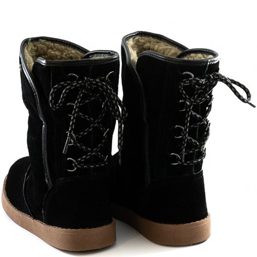 bota de pelo cravo e canela