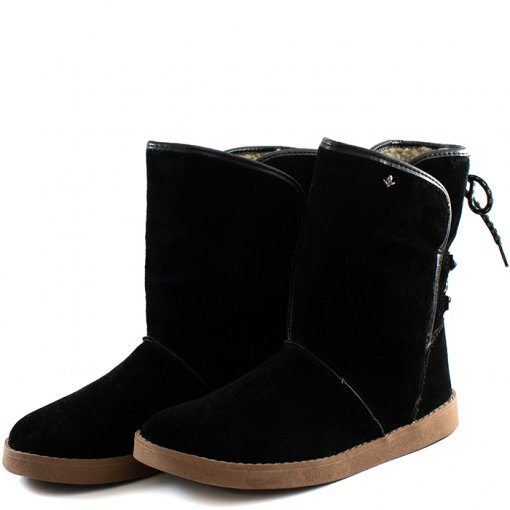 botinha forrada feminina