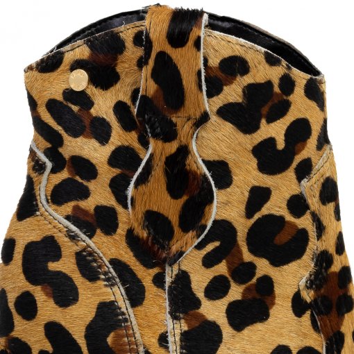 Bota Western Feminina Animal Print Parô 5820 Onca Sapato Show