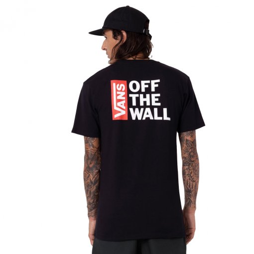 Camiseta Unisex Vans Off The Wall V470160338 - Black | Sapato Show