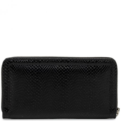 Carteira Grande Tina Snake Schutz S460580286 - Snake Preto