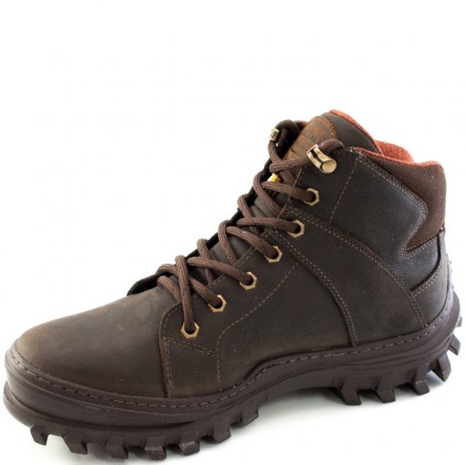 Coturno Adventure Masculino Couro Zebu 65040