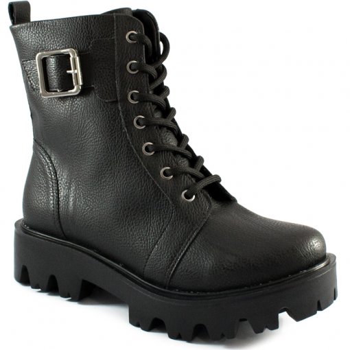 Coturno Feminino Fivela Quiz 67-70803