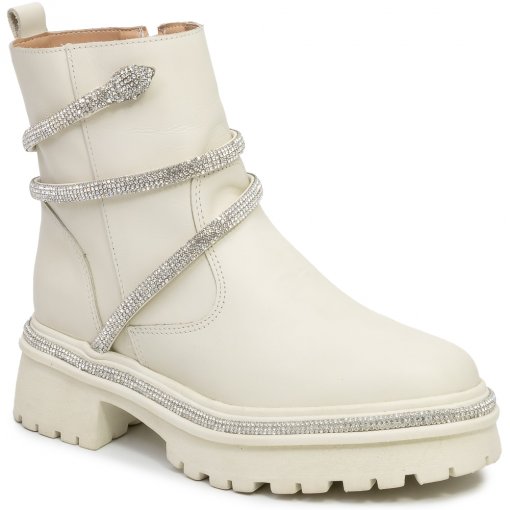 Coturno Bota Ferracini Feminina Coturno Feminino Tratorado Cadarço