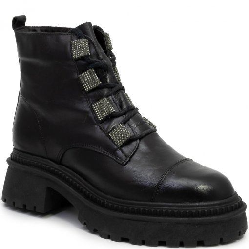 Coturno Tratorado Passadores Brilho Sapato Show C251