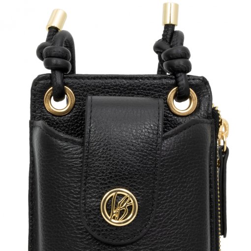 Mini Bolsa Porta Celular Luiza Barcelos 77771039 - Viena Preto