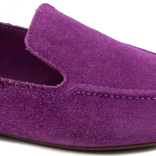 Mocassim Feminino Bico Quadrado em Camurça Schutz S207100023
