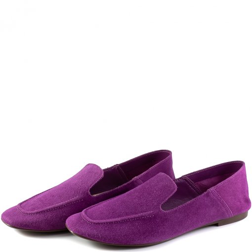 Mocassim Feminino Bico Quadrado em Camurça Schutz S207100023