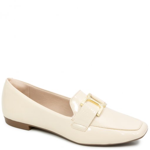 Mocassim Feminino Bico Quadrado Sapato Show