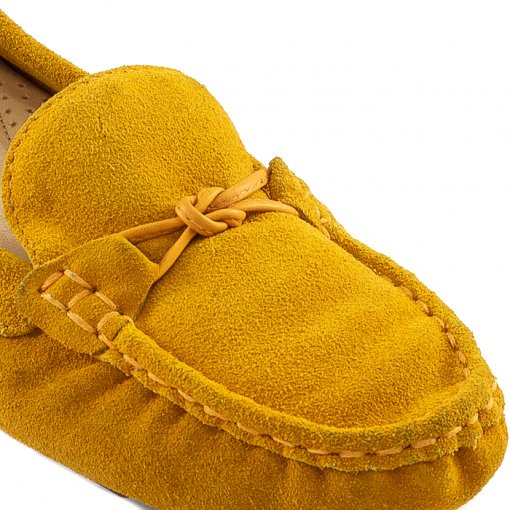 Mocassim Feminino Conforto Knot Inverno Alme E700500004 - Amarelo | Sapato  Show