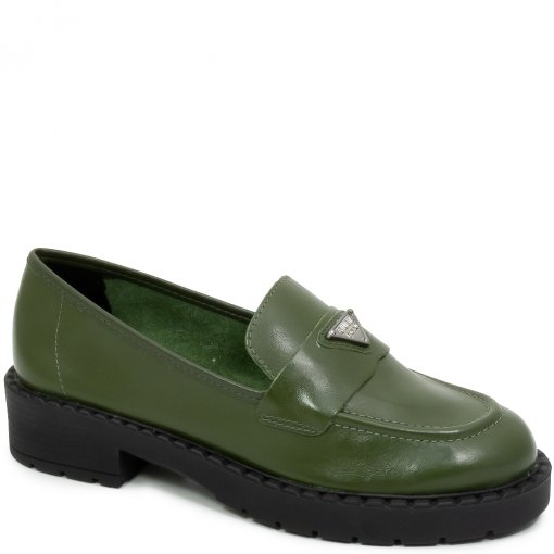 Mocassino Penny Verde - Walter Calzature
