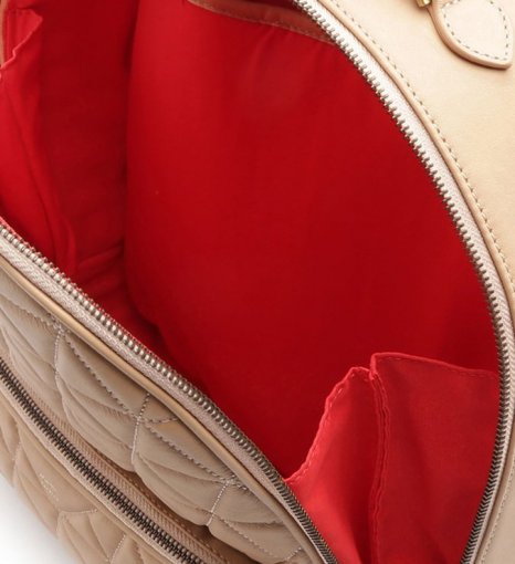 Mochila Rollis Matelassê Schutz S500181095 - Amendoa | Sapato Show